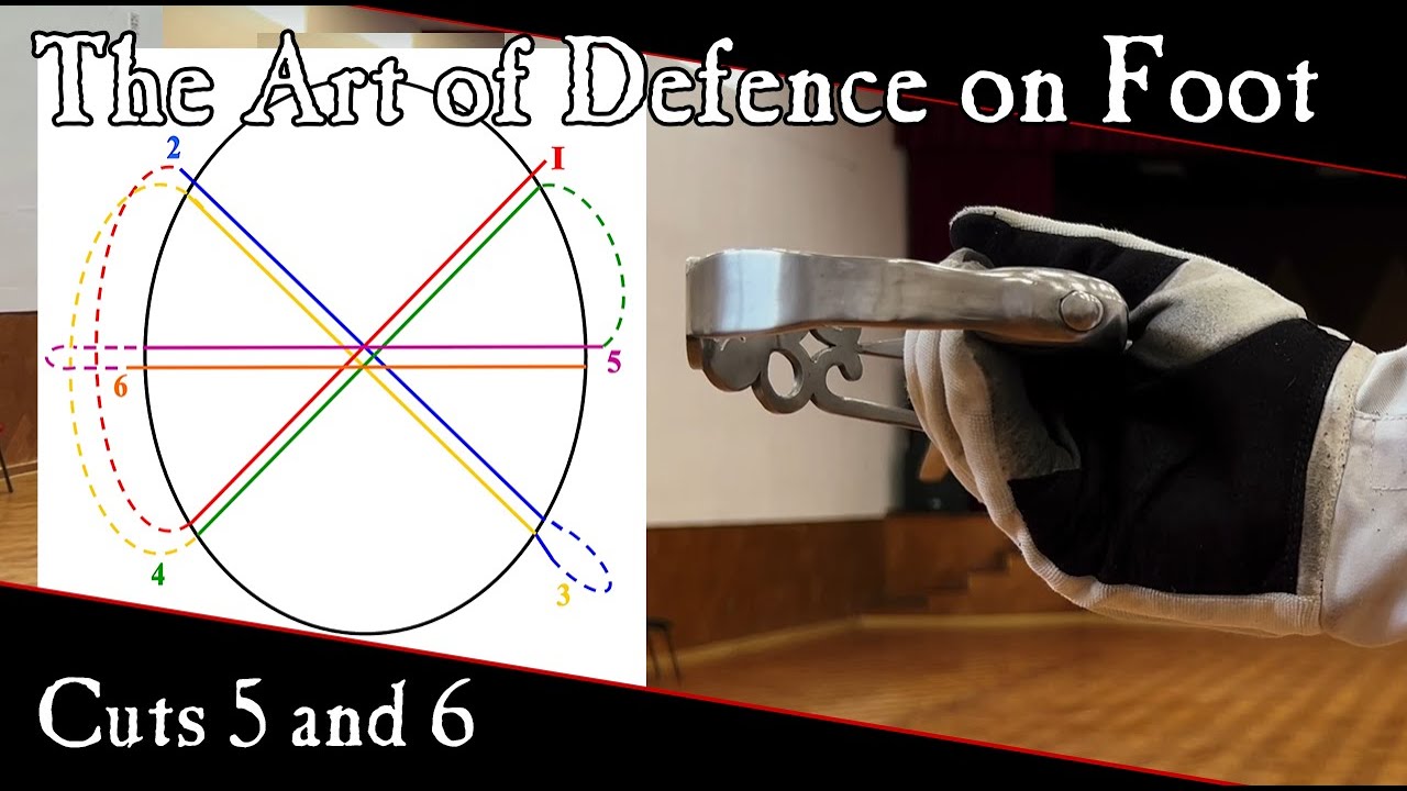 British Military Sabre Instruction - Cut 5 and 6