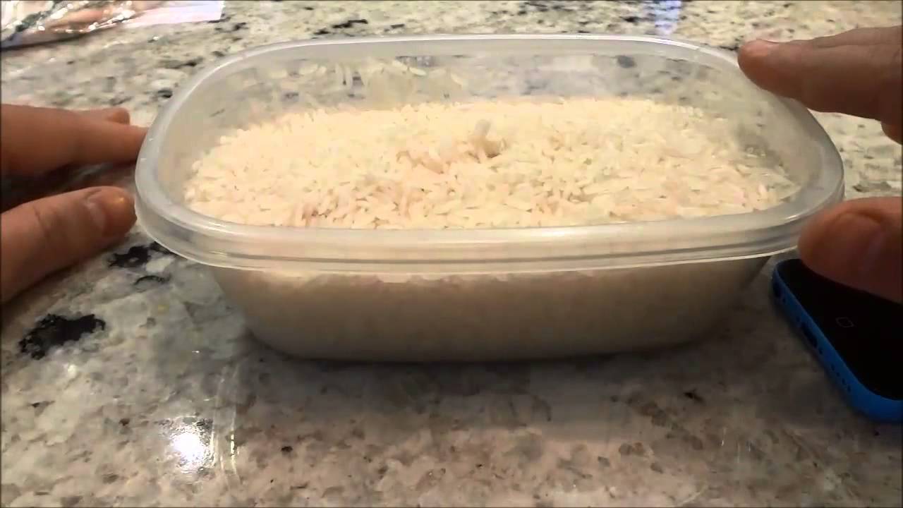 How To Save A Water Damaged Cell Phone With Rice