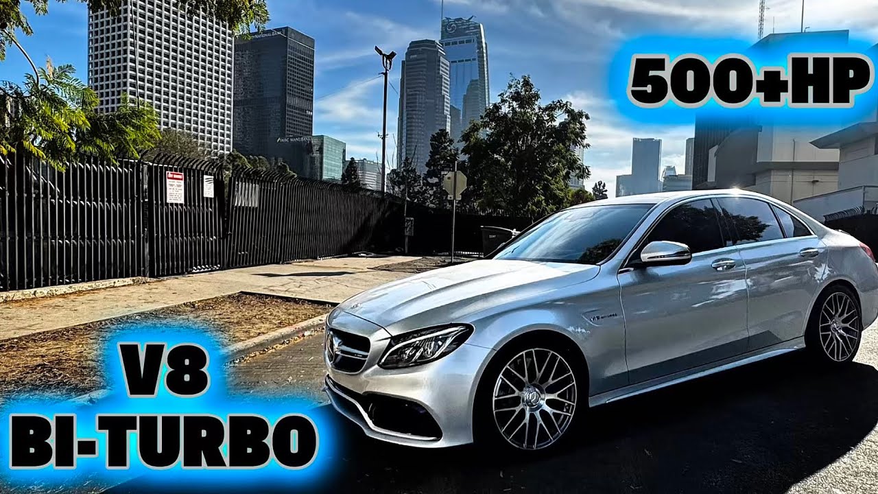 POV: RUNNING ERRANDS IN AN AMG (V8 BITURBO)
