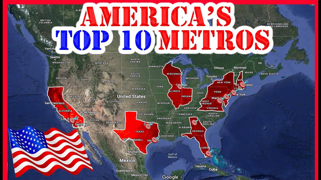 What is a Metro Area? | America's 10 LARGEST Metros and Why People LOVE Them