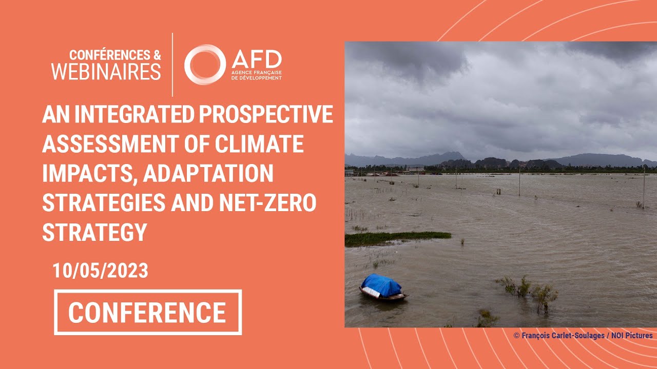 An integrated prospective assessment of climate impacts, adaptation strategies and net-zero strategy