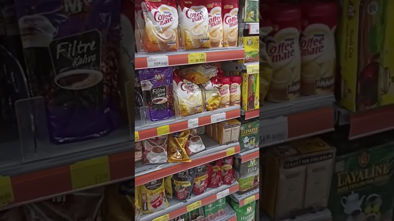 Обзор магазина MIGROS в Турции поселок Чамьюва.