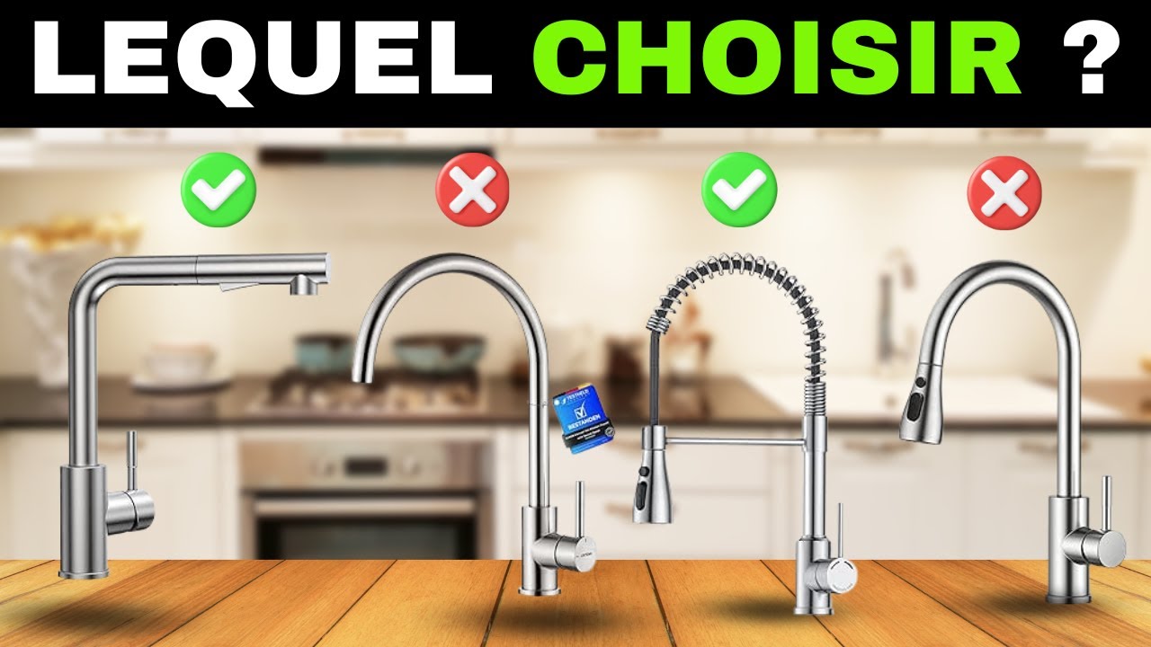 ✅ Les 7 Meilleurs Robinets de Cuisine [2026] 🚰 Top Mitigeurs Évier