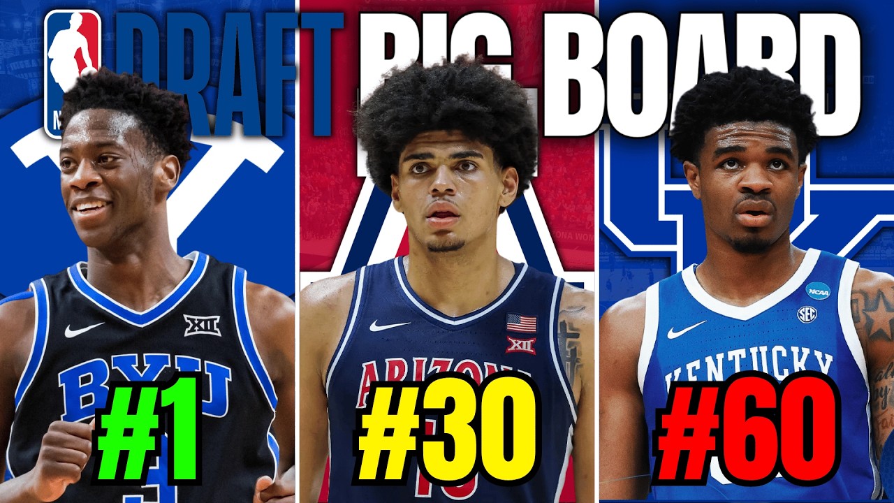 Ranking the Top 60 Prospects in the NBA Draft | 2026 NBA Draft Big Board 3.0