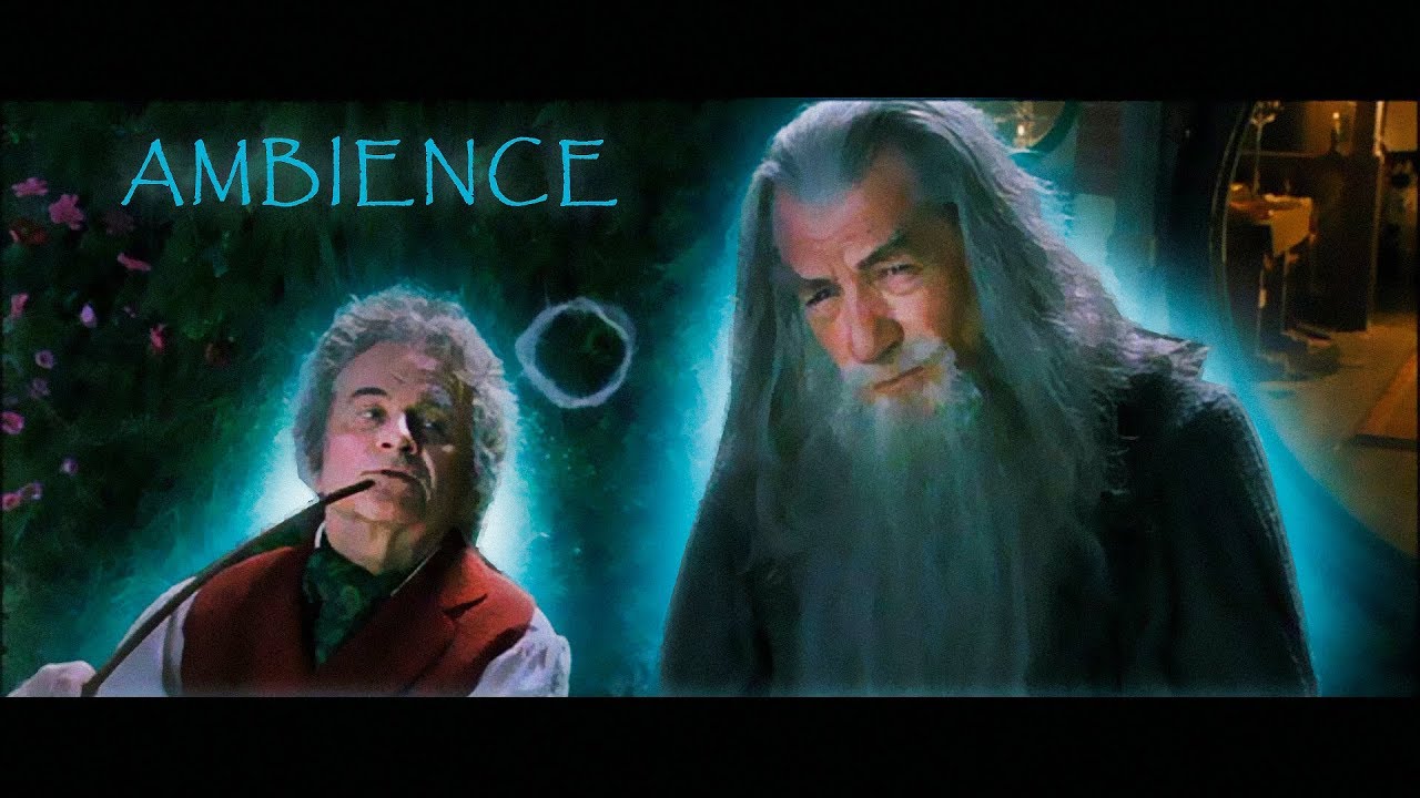 PipeSmoking With Gandalf in the Shire ◎ Hobbit & LOTR Ambience [ASMR] Bag End