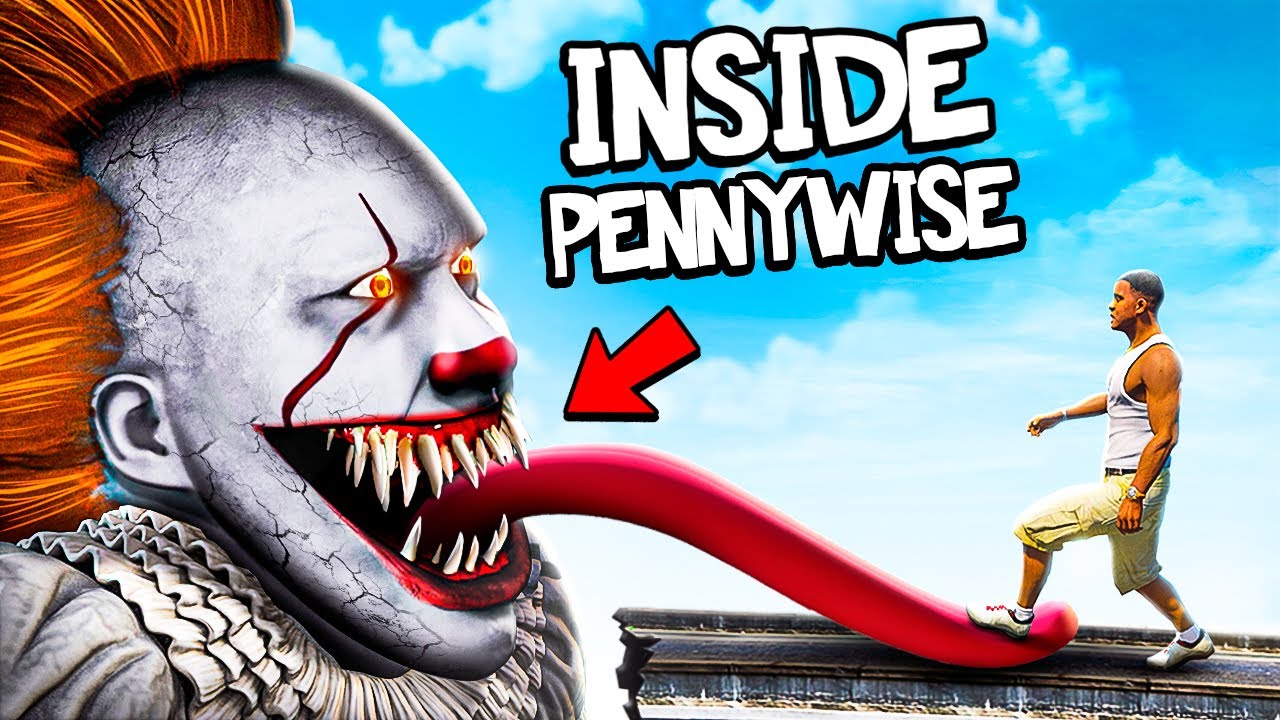 What's Inside PENNYWISE HEAD In GTA 5?