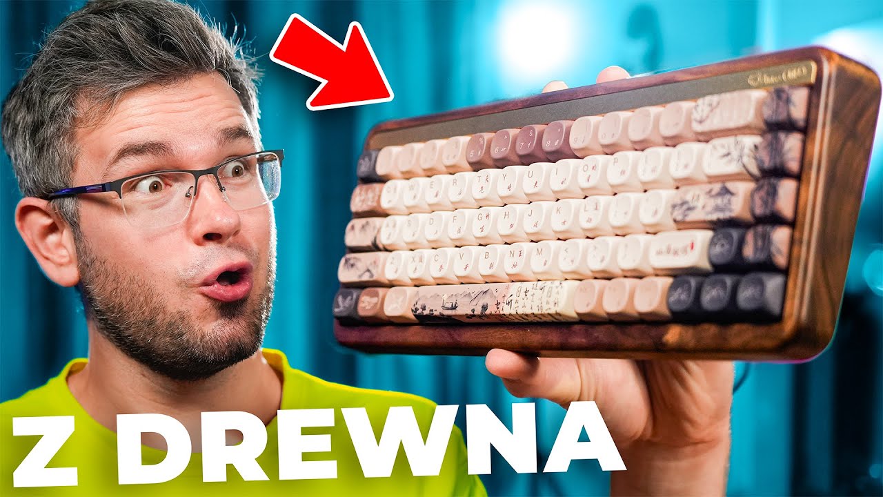 GAMINGOWA KLAWIATURA Z DREWNA?