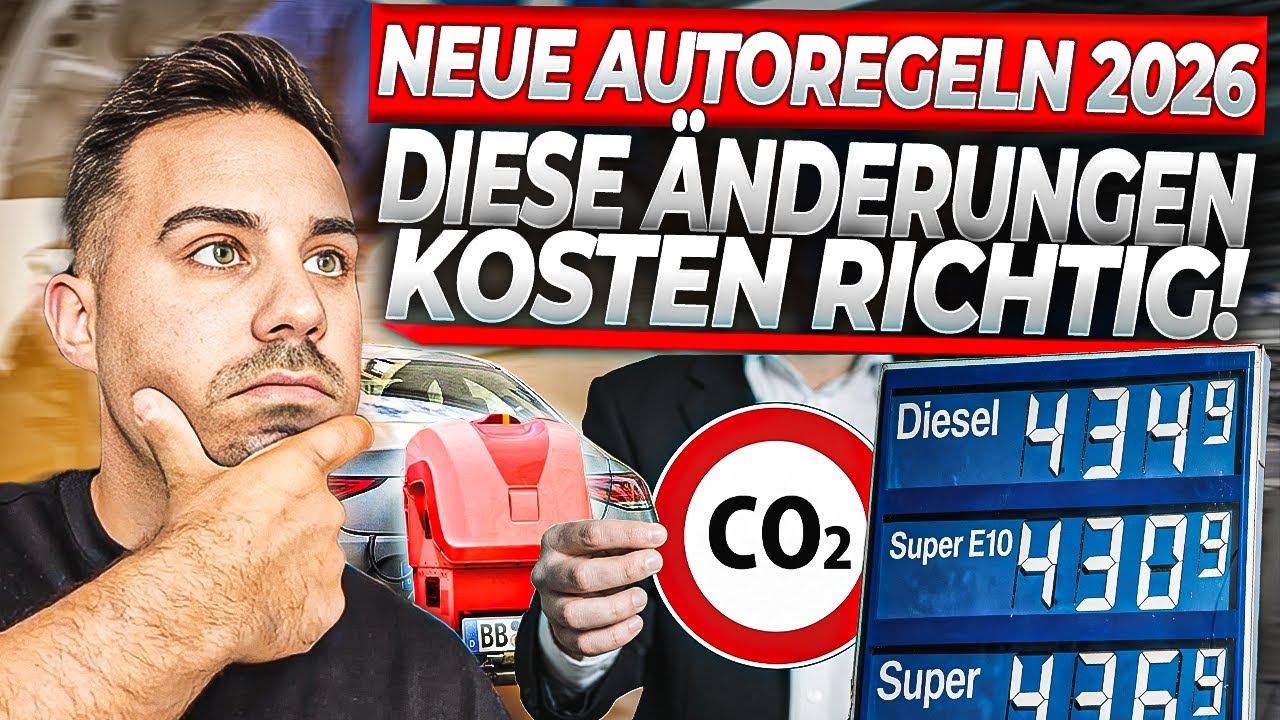 NEUE Autopflichten 2026: Autofahren noch bezahlbar? T&Uuml;V Pflicht f&uuml;r Verkauf ? 😲