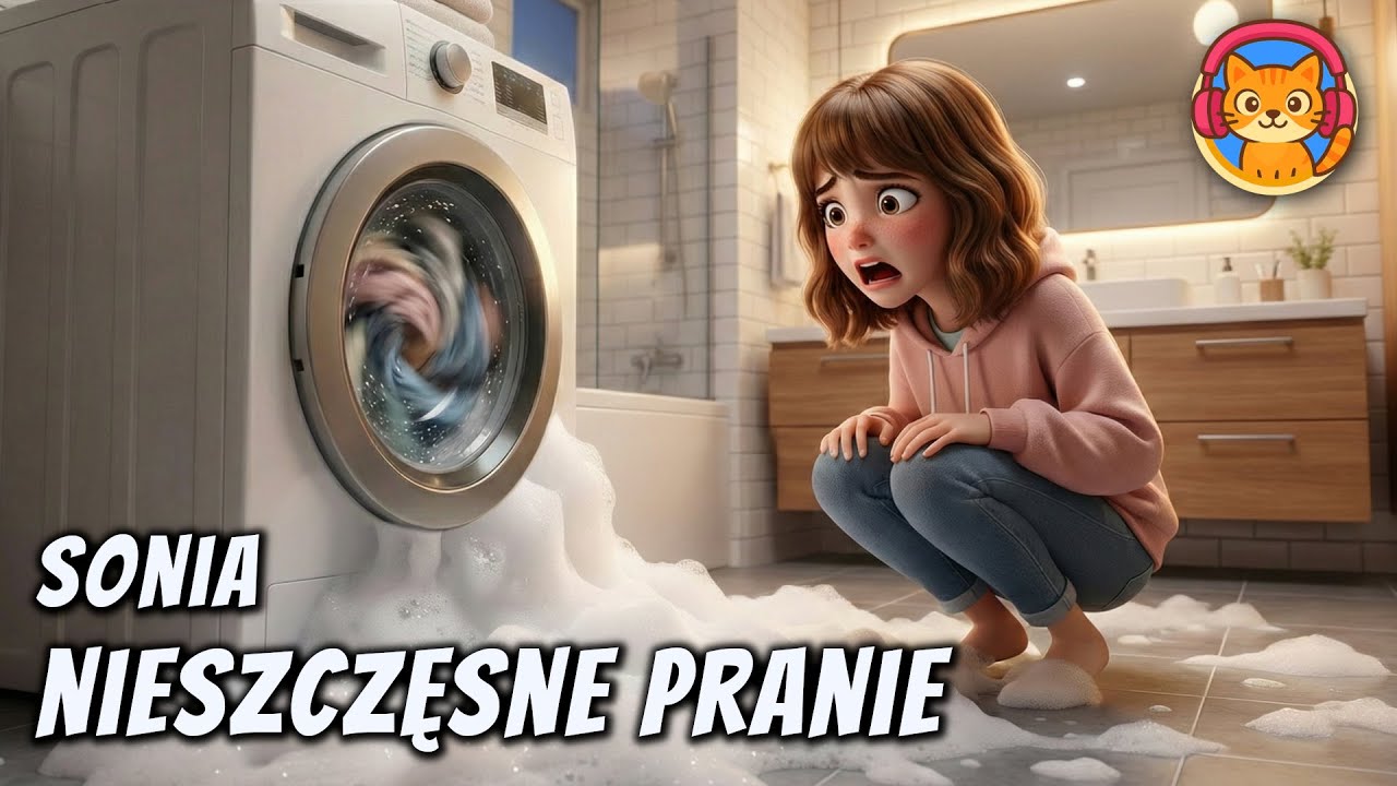 🫧🫣 Sonia i Nieszczęsne Pranie - KATASTROFA!!! - Bajka do słuchania na dobranoc 🎧