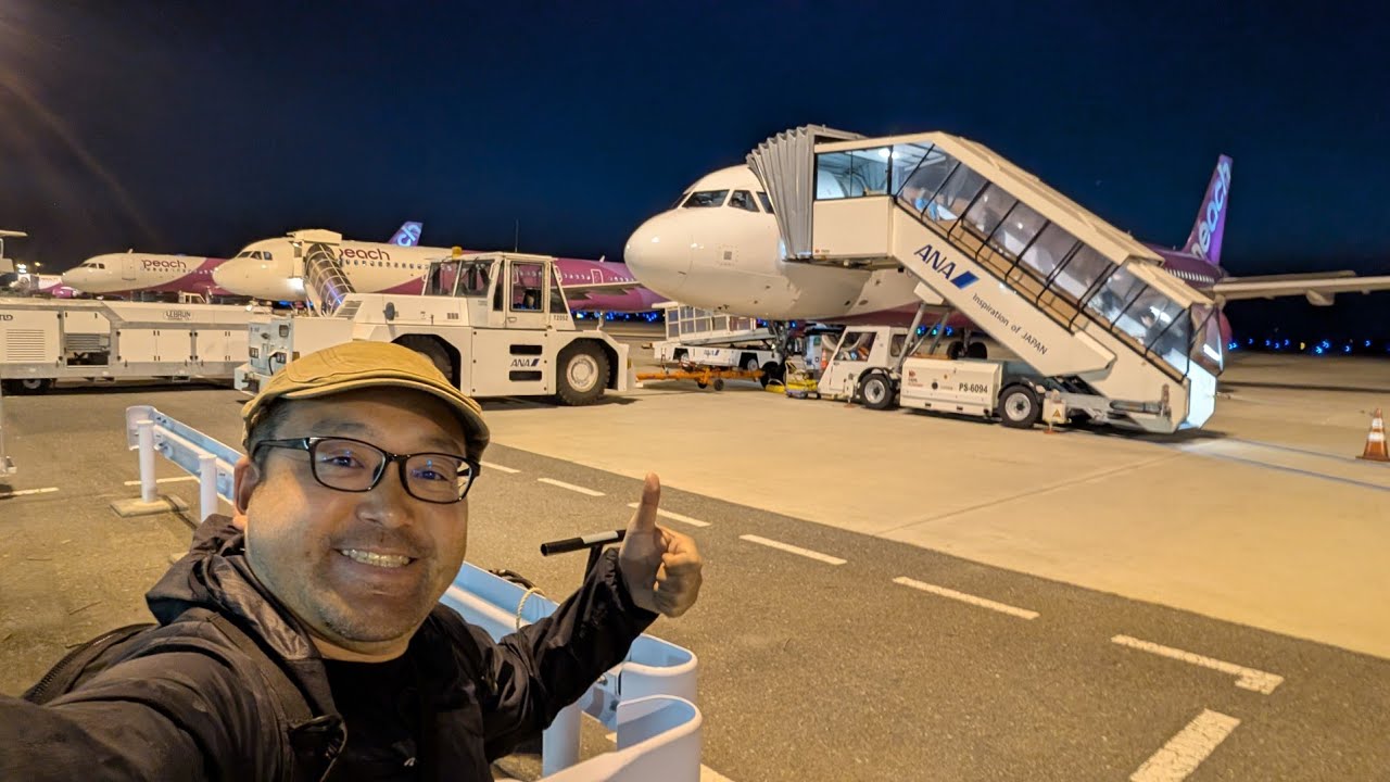 【タイ旅2025年4月】その1　関西国際空港からPeachでバンコクへ！パタヤ周辺を16日間旅します！まずはスワンナプーム国際空港で野宿します！【なみよし旅】