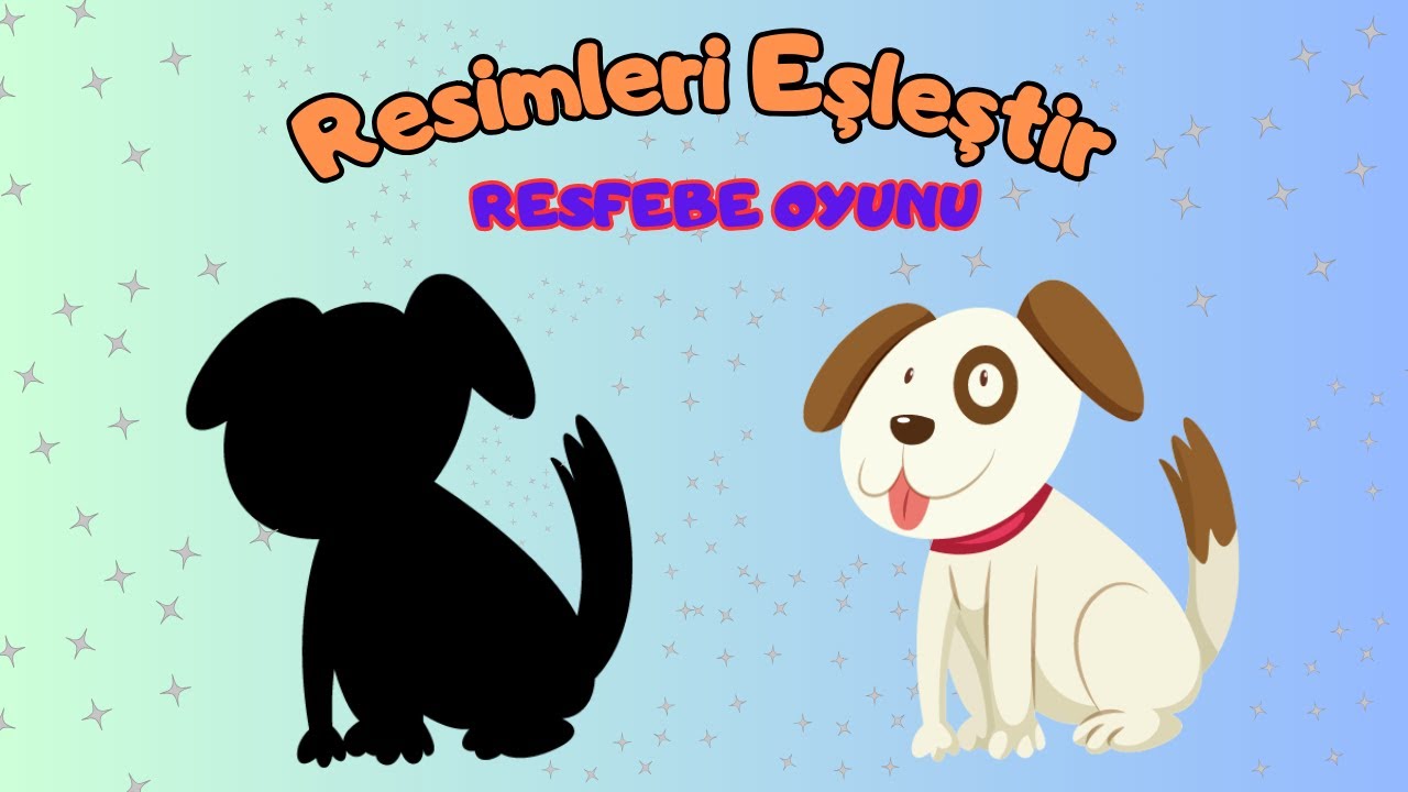 Eşleştirme Oyunu - Resim Bulmaca - Resfebe Oyunu - Buldum Seni #resfebe #çocukvideoları #okulöncesi