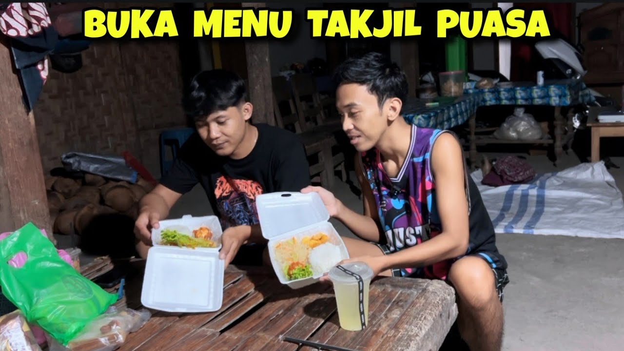 Buka puasa menu nasi takjil ramadhan ‼️ Berkahnya saat berpuasa