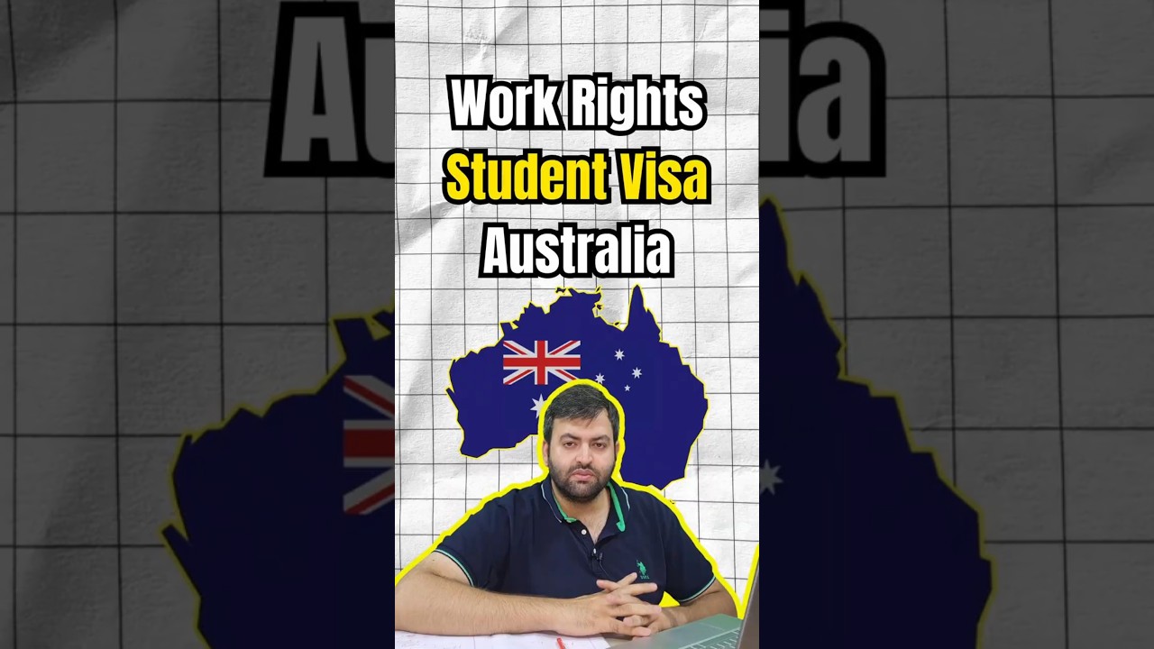 🇦🇺 Work Rights for International Students in Australia | Australia Study Visa