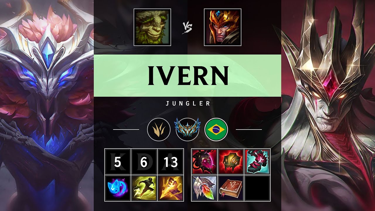 Ivern Jungle vs Jarvan IV - BR Challenger Patch 25.20