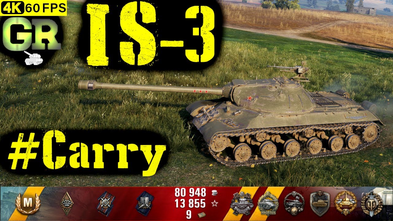 World of Tanks IS-3 Replay - 8 Kills 5.1K DMG(Patch 1.4.1)
