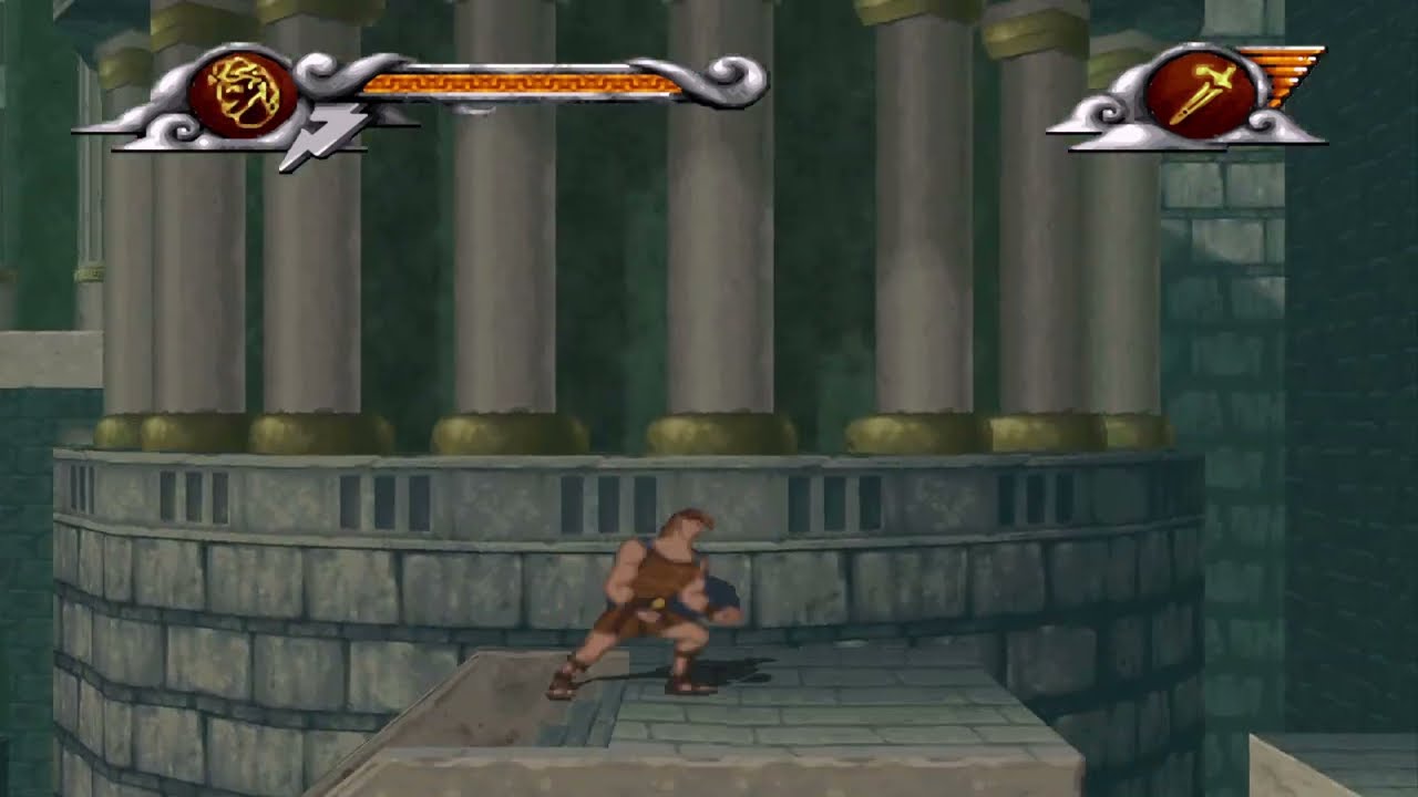Disney's Hercules Action Game game's ps1 (1997)