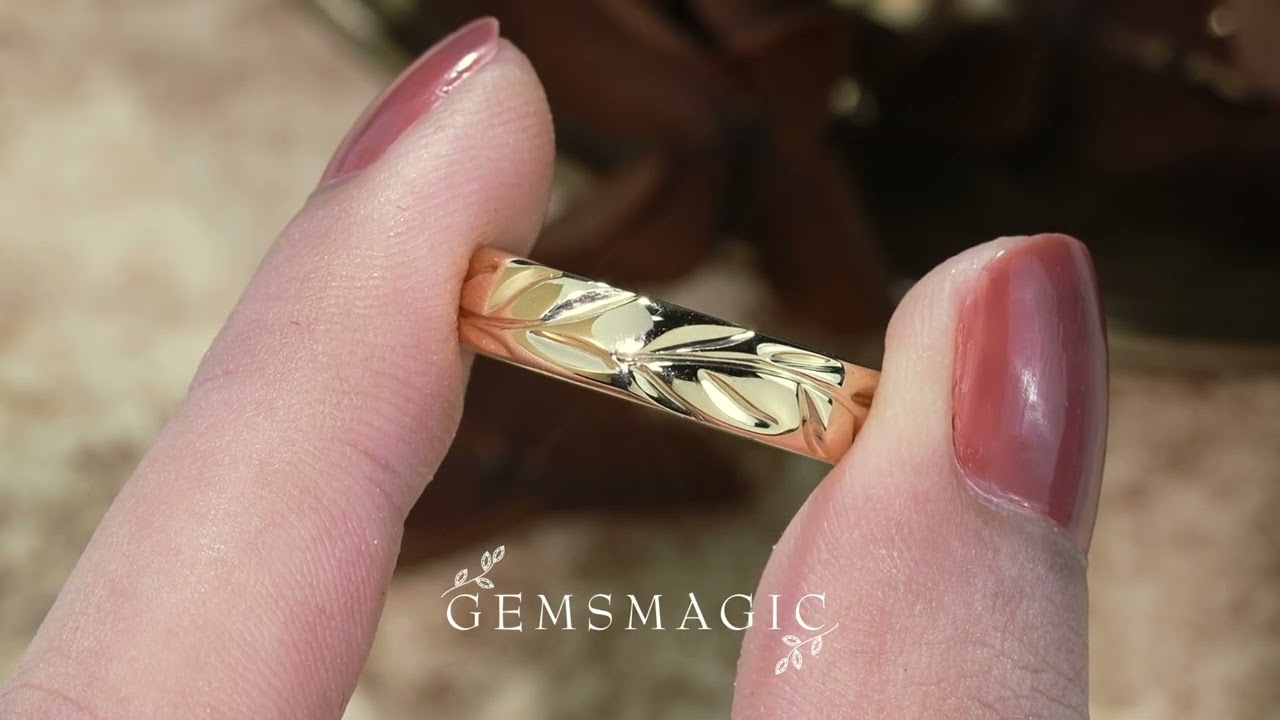 Vintage Men's Leaf Band - Samuel