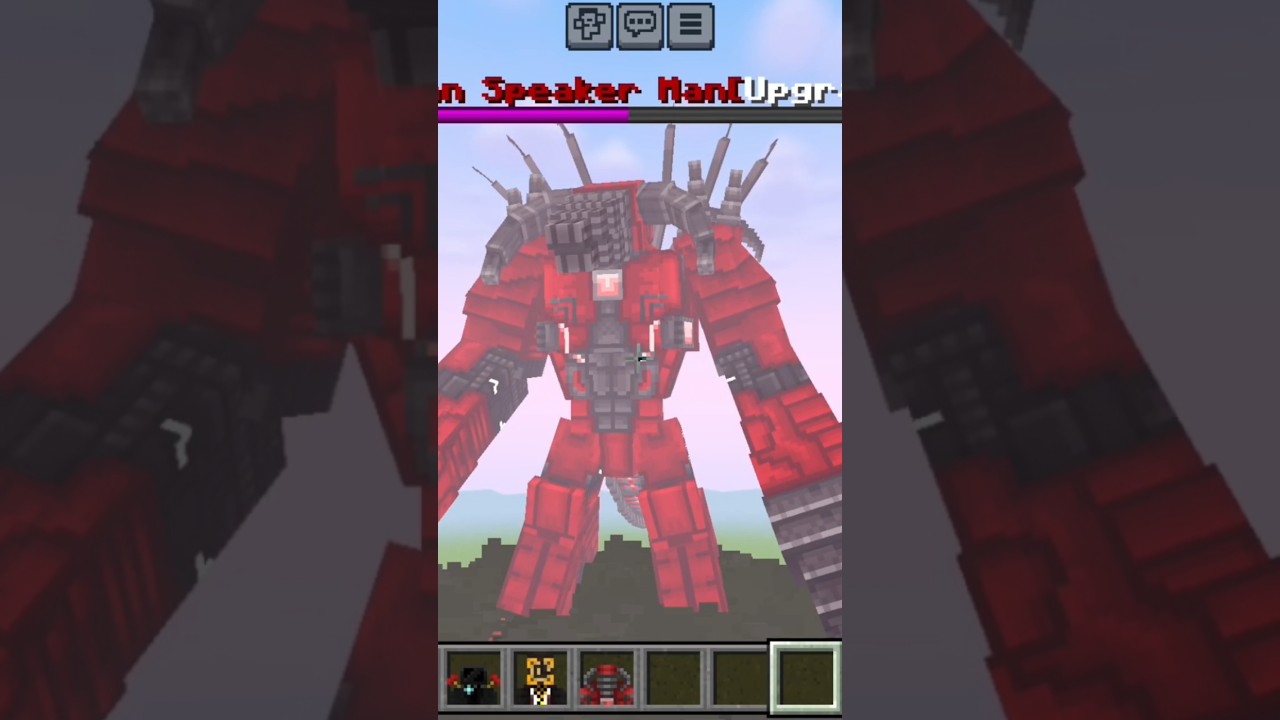 Upgraded Titan Drill Man 🤯 #minecraft #minecraftshorts #shorts #gaming #roblox #skibiditoilet