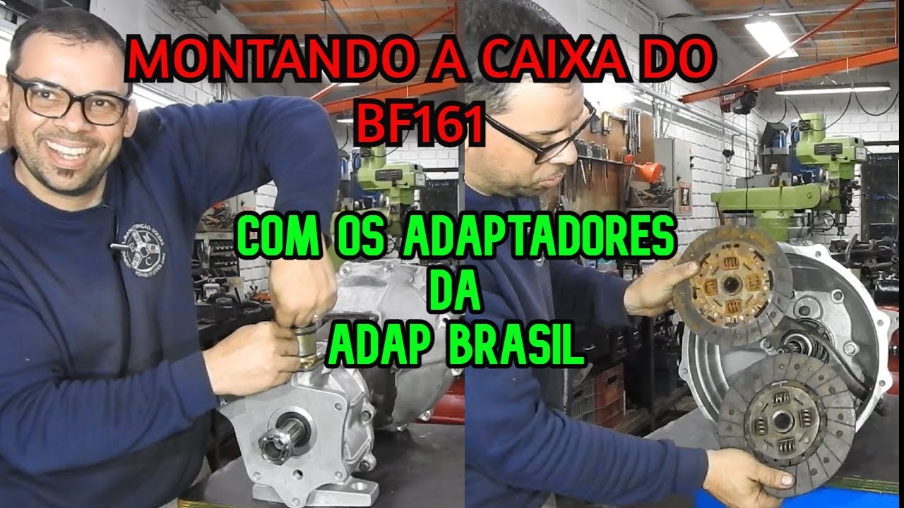 SBORKA KOROBKI BF161 S ISPOL'ZOVANIYEM ADAPTEROV ADAP BRASIL