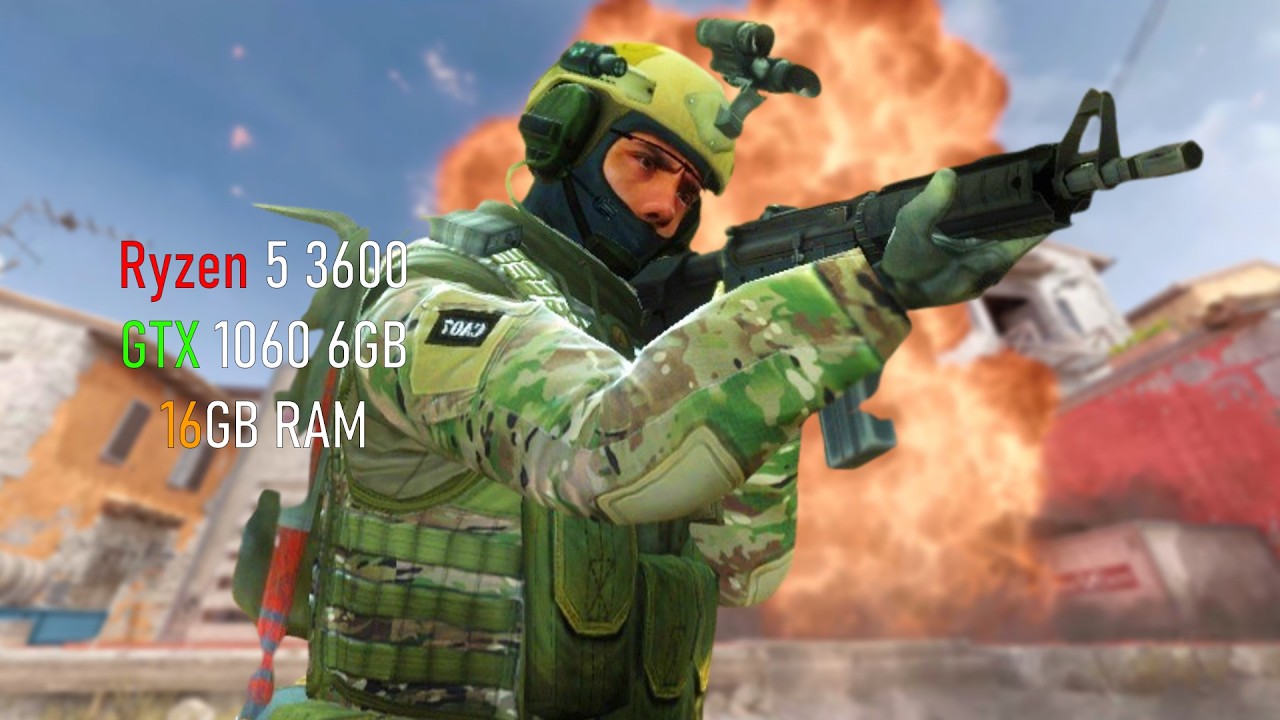 GTX 1060 | Counter-Strike 2 Test in 2026 ft. Ryzen 5 3600