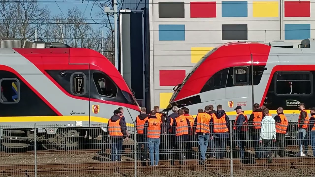 ELF ŁKA na bocznicy podczas szkolenia maszynistów 