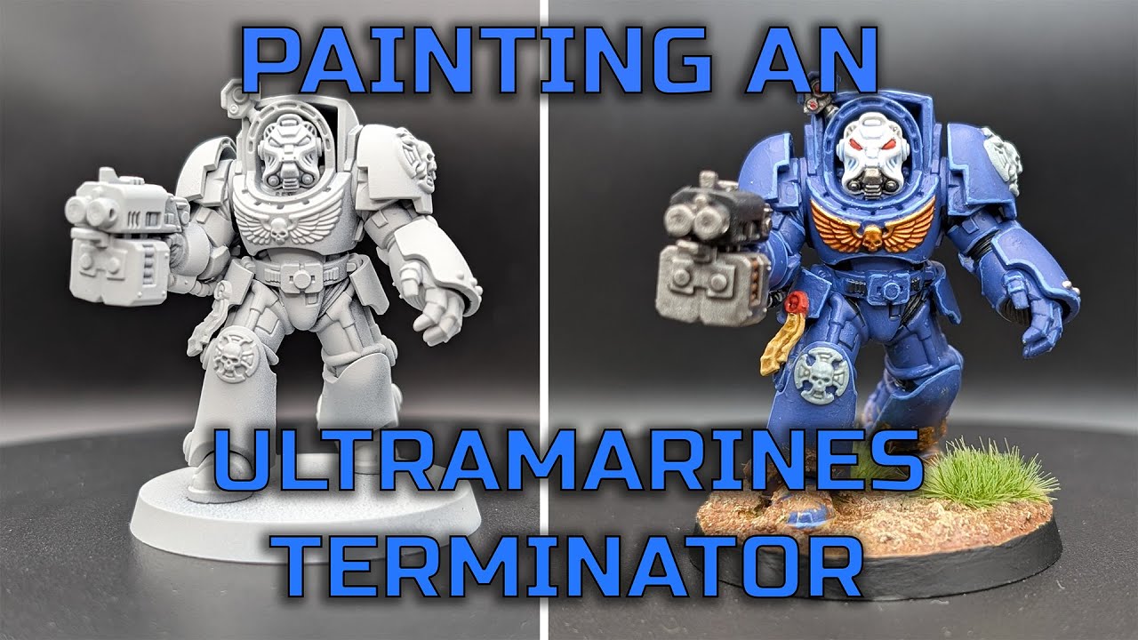 Painting Battle Ready Ultramarines Terminators - #warhammer40k #ultramarines