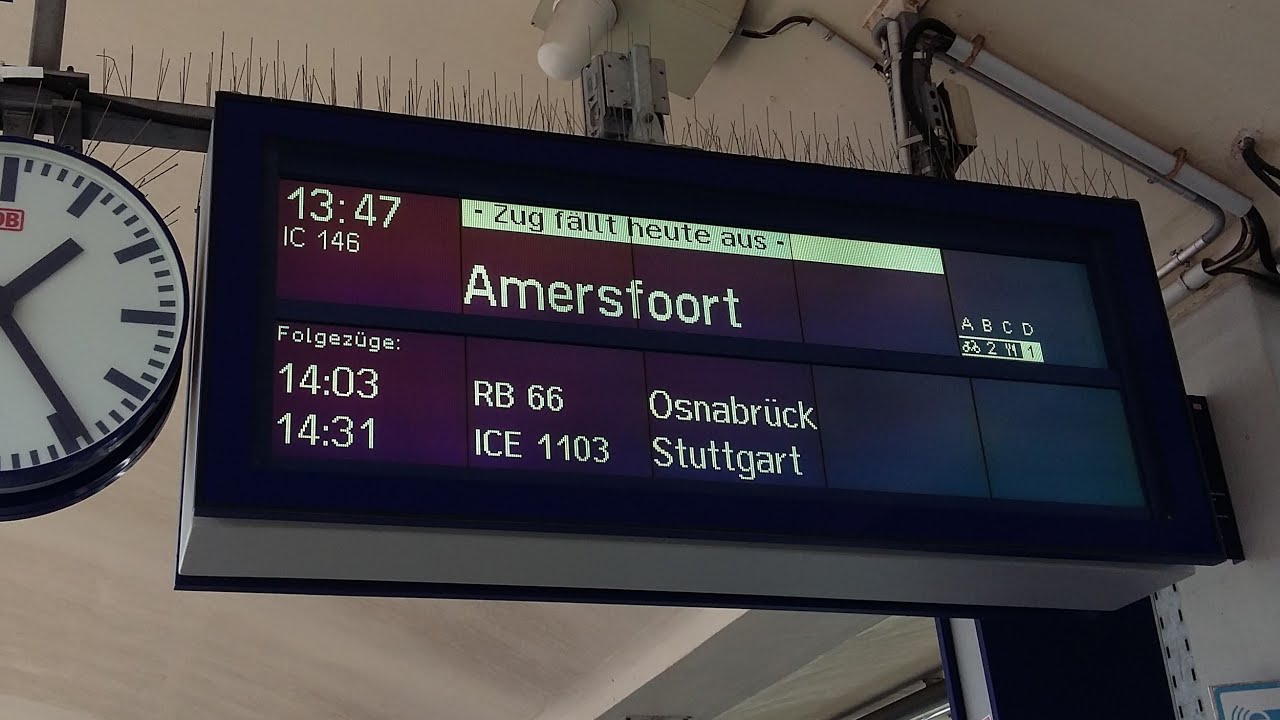 Bahnsteigansagen (Blechelse) Münster Hbf [Teil 3]