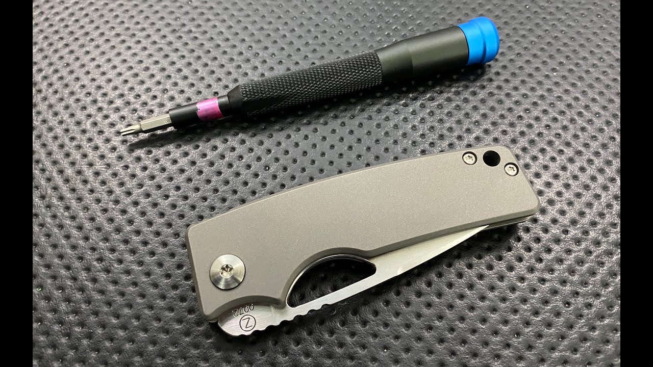 How to disassemble and maintain the Oz Machine Co Roosevelt Pocketknife (with first impressions)
