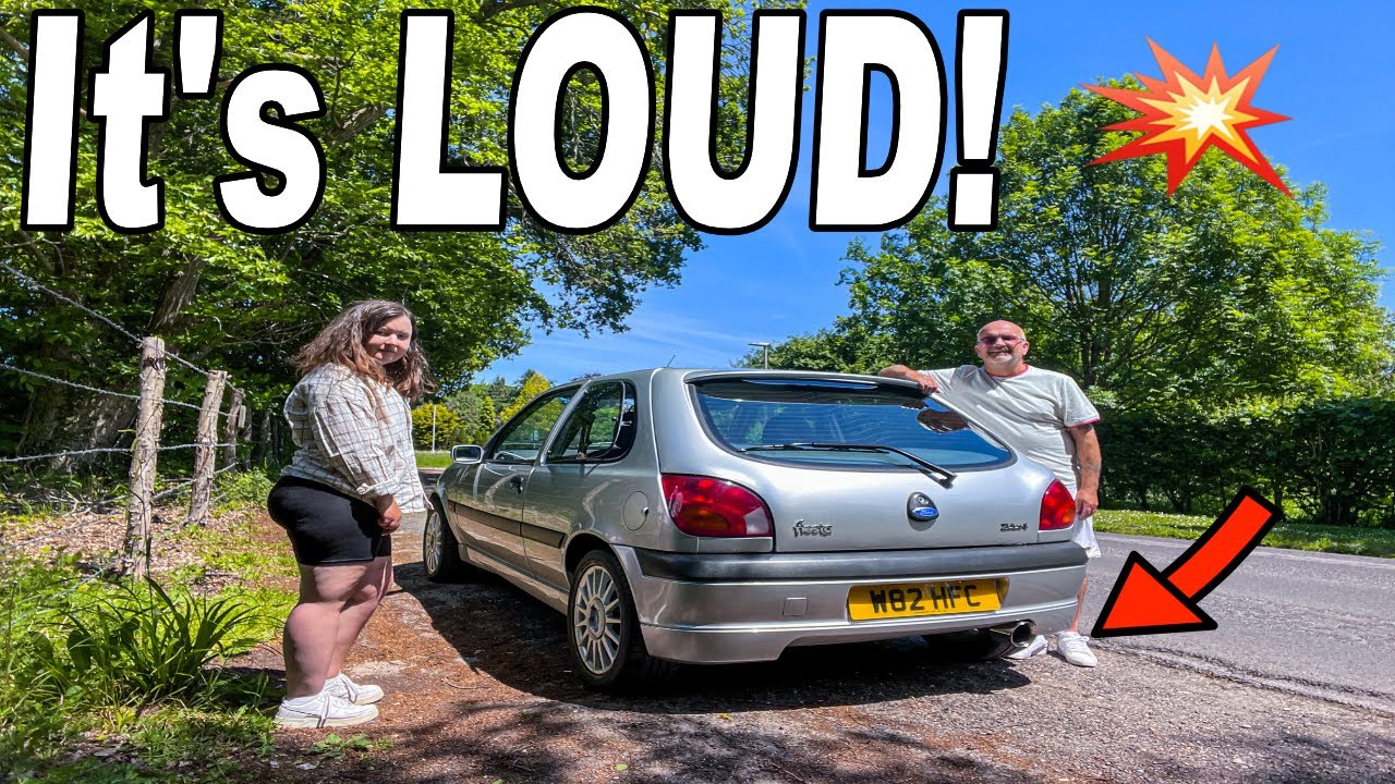 Fiesta ZETEC S NEW exhaust is LOUD!