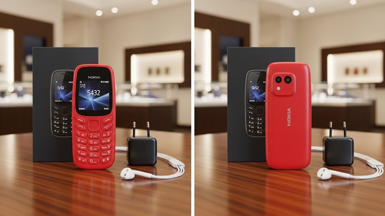   📱✨ 2026 Nokia 5432 Button Mobile – Simple, Strong & Reliable Classic Phone 🔋💬