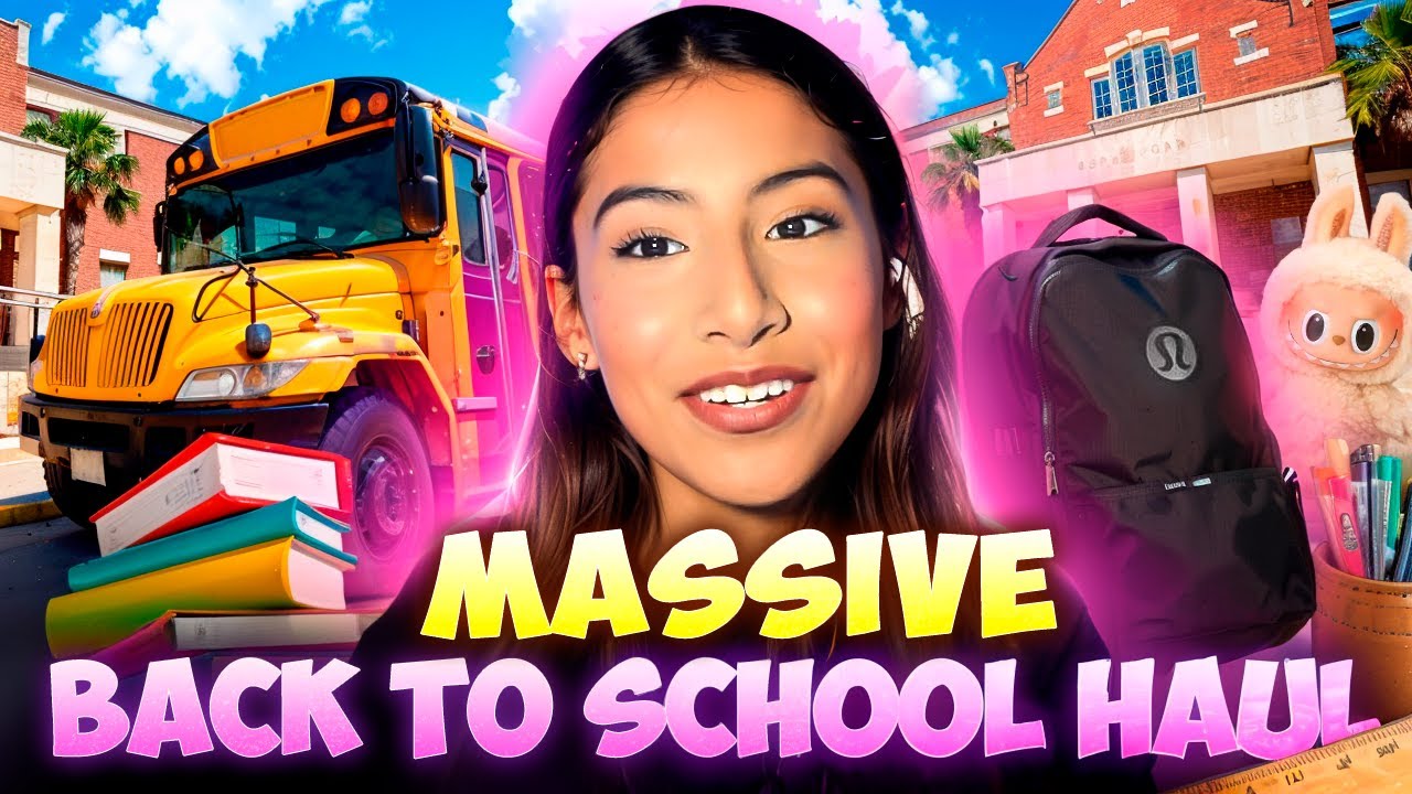 MASSIVE BACK TO SCHOOL HAUL 🛍📚