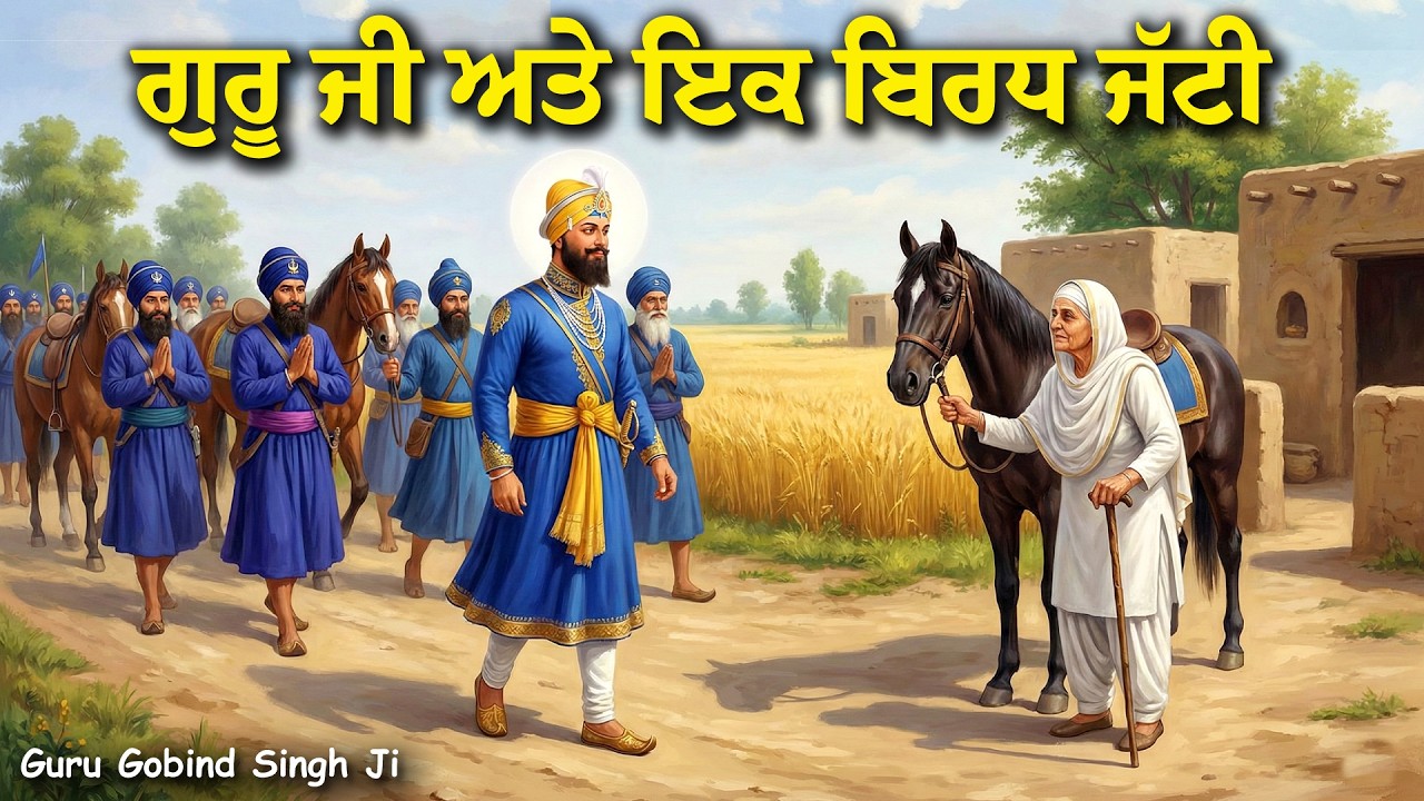 ਗੁਰੂ ਜੀ ਅਤੇ ਬਿਰਧ ਜੱਟੀ ਦੀ ਸਾਖੀ | Guru Gobind Singh Ji Sakhi | Remix Katha | United Khalsa