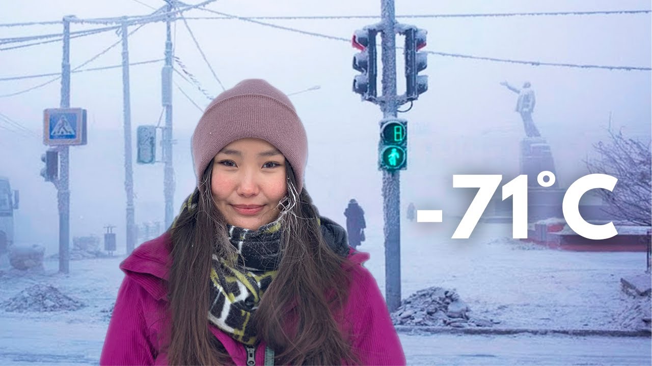 Como eu cresci na cidade mais fria da Terra (71°C, -96°F) Yakutia