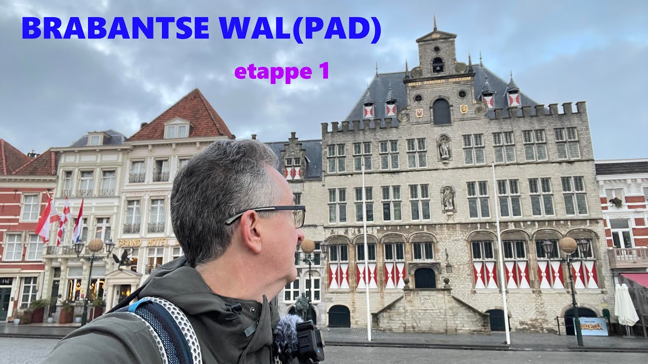 Brabantse Wal pad (ex-SP17), etappe 1: van BERGEN OP ZOOM naar HALSTEREN
