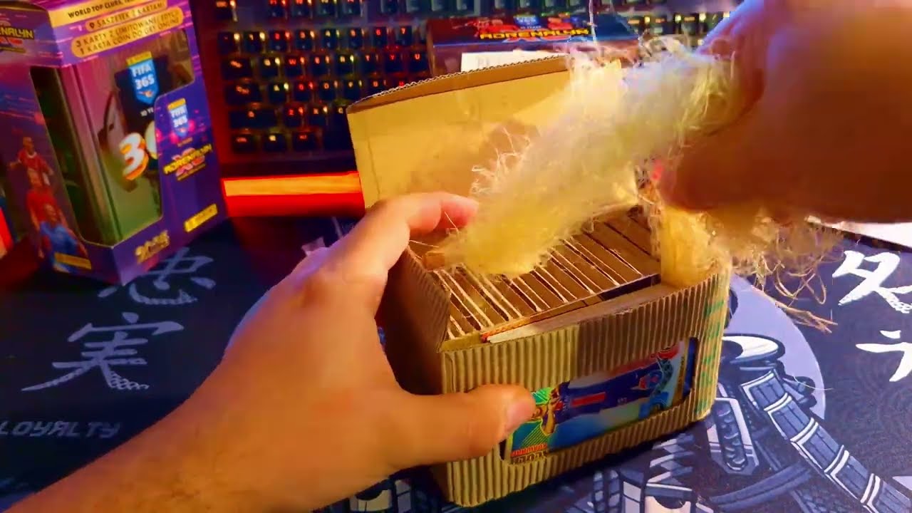 DZIĘKUJĘ! PIERWSZA PRZESYŁKA OD WIDZA KANAŁU WROBELEK123 KARTY PANINI 365 24 I 25 MATCH ATTAX 25