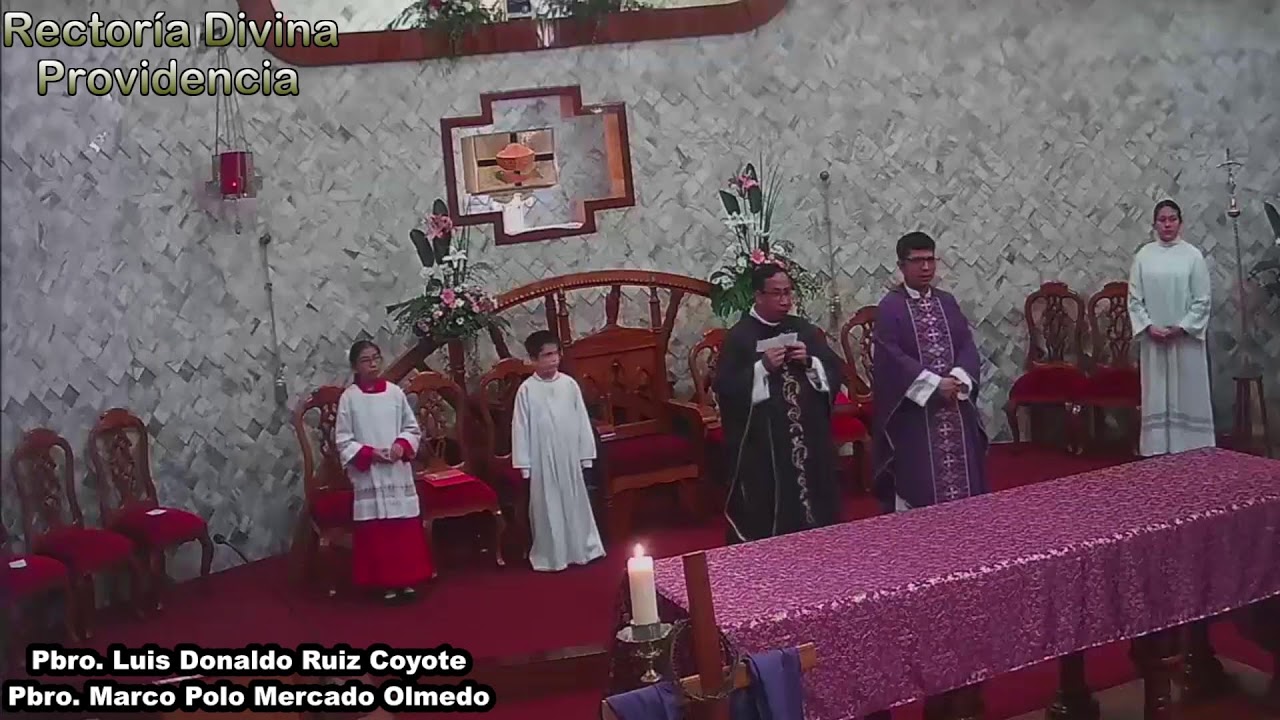 SAGRADA EUCARISTÍA DOMINGO 01 DE MARZO DE 2026 18:30 hrs.