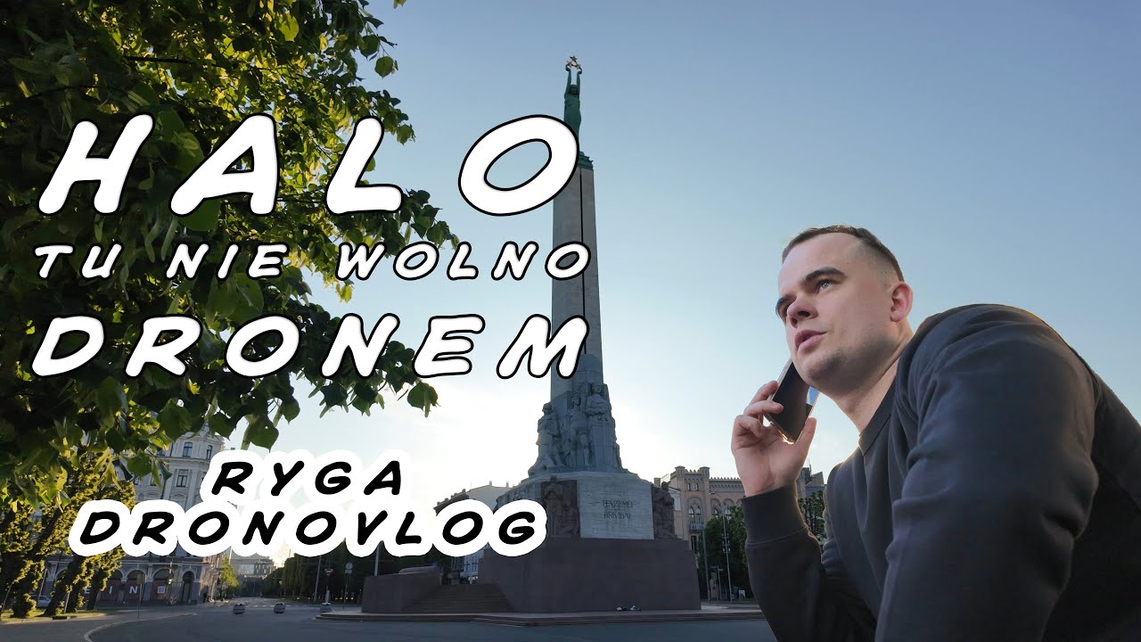 MIAŁEM KONTROLĘ POLICJI! - Dronowy poranek w strefie zakazu lotów w Rydze | Podniebny dronovlog