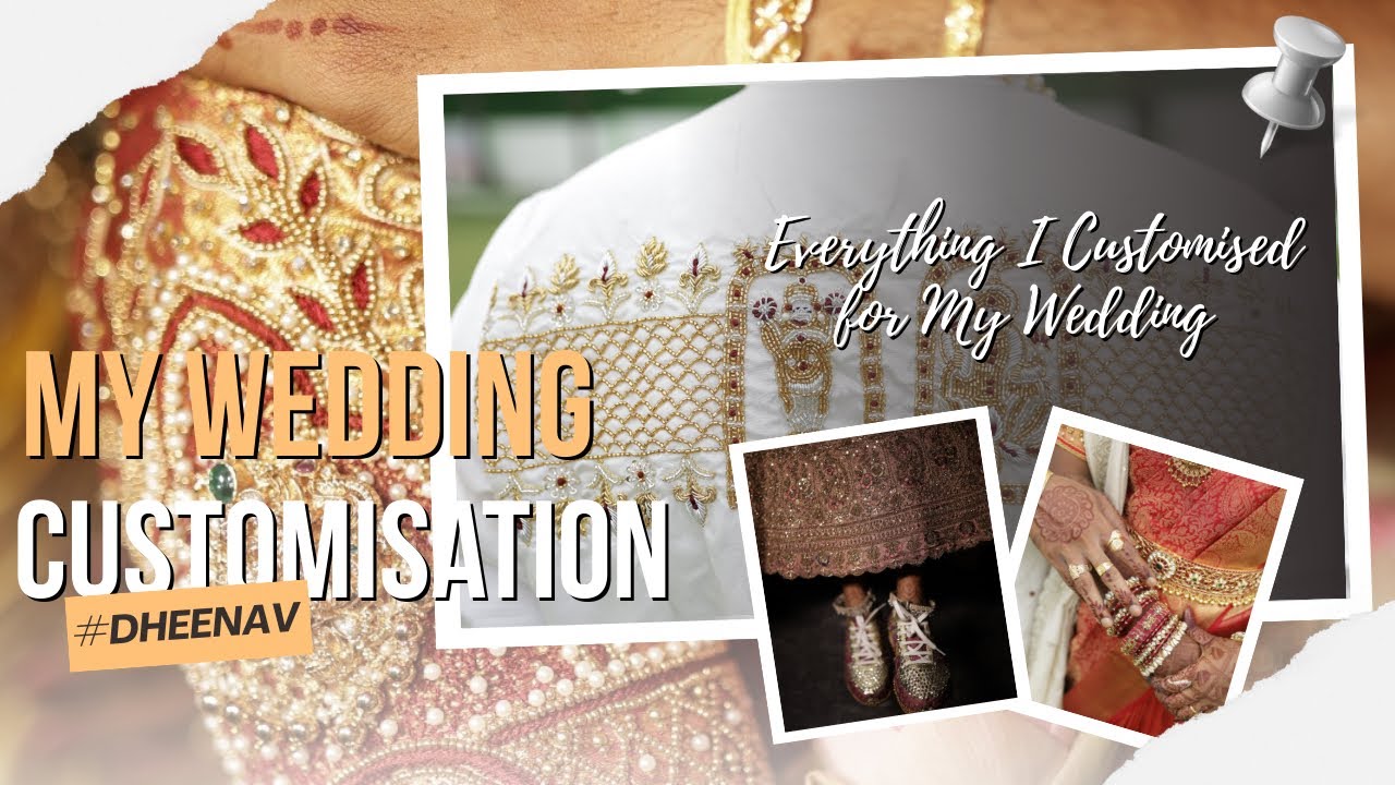 Wedding Customisation Vlog | Everything I Designed for My Big Day