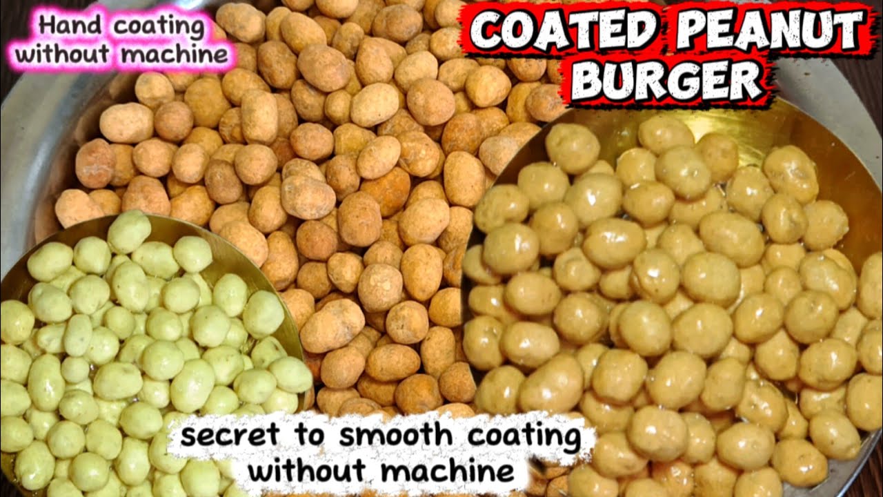 The Secret to Smooth Coated Peanuts || how to make Perfect Coated Peanuts | Easy Hand Method