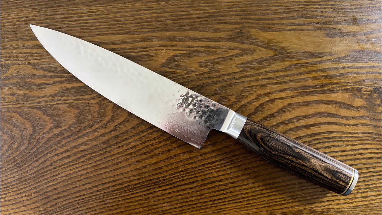 슌클래식 셰프나이프 금손칼갈이 #수공연마 #부산칼갈이 #숫돌연마 shun chefknife #knifesharpening 