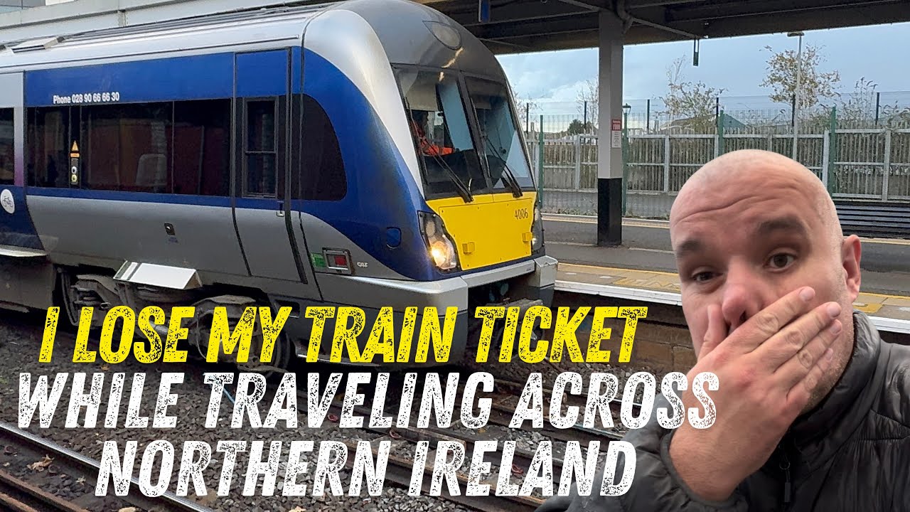 Я ПОТЕРЯЛ БИЛЕТ НА ПОЕЗД ВО ВРЕМЯ ПУТЕШЕСТВИЯ ПО СЕВЕРНОЙ ИРЛАНДИИ 🚂🎫