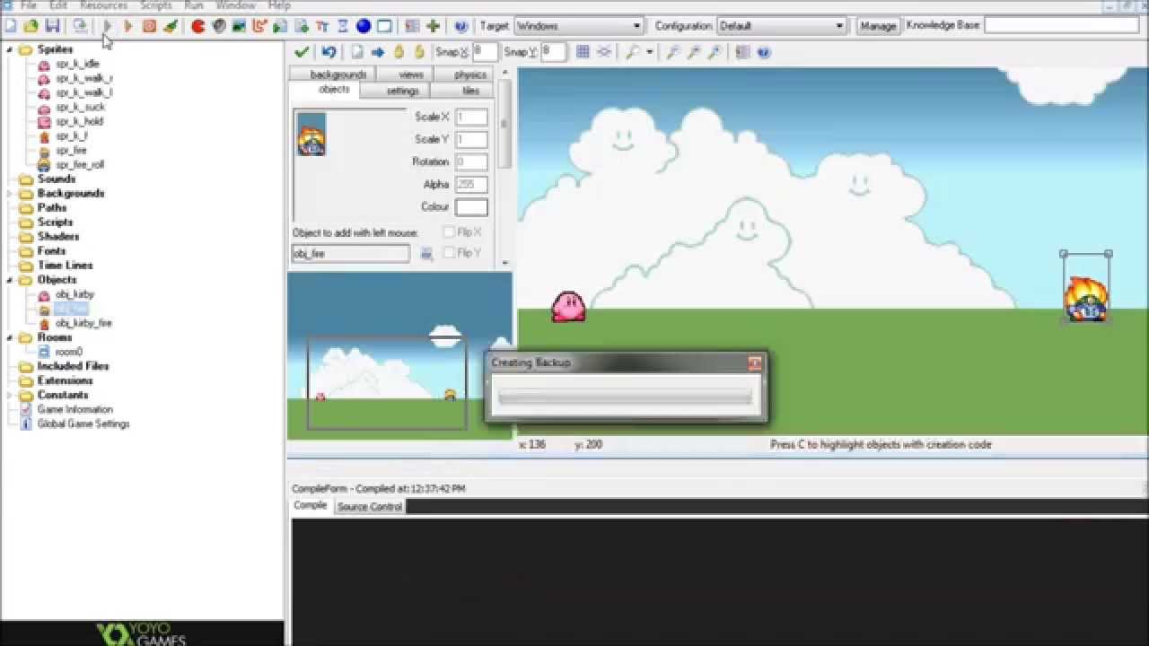Game Maker - Kirby Abilities Tutorial