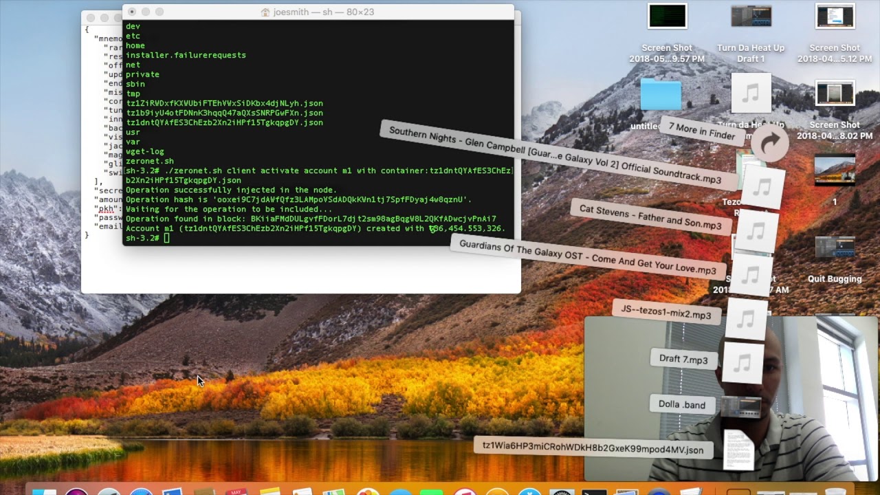 Tezos Zeronet Update/How to Activate Tezos Faucet wallet from Terminal