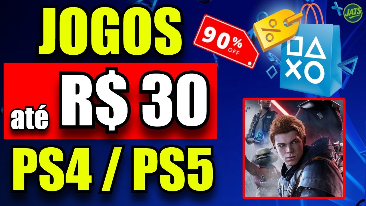 MEGA PROMO&Ccedil;&Atilde;O NO PS4 E PS5 !! JOGOS BARATOS AT&Eacute; 30 REAIS NA PROMO&Ccedil;&Atilde;O PLAYSTATION