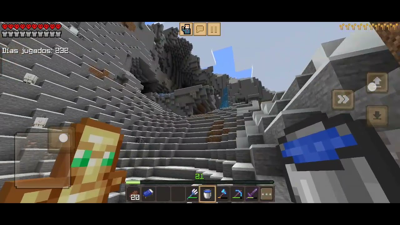 crafting and building gameplay 380. (dia 231 a 232). (muerte permanente).