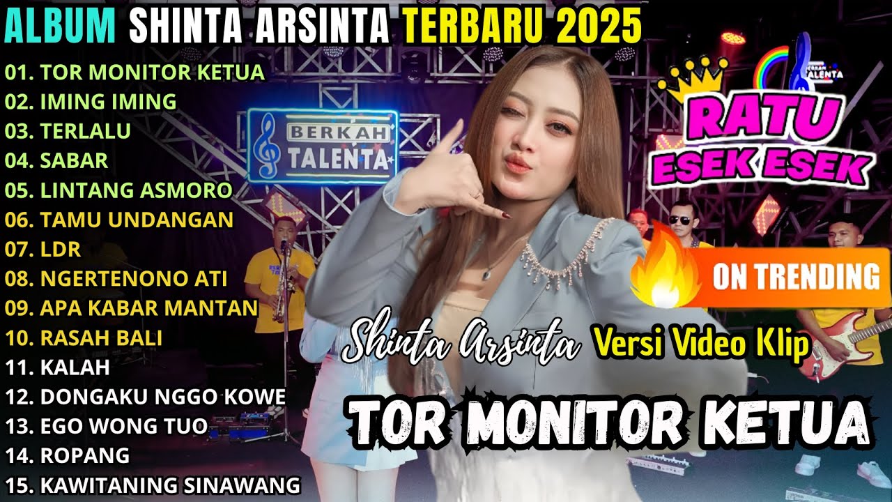 BERKAH TELENTA FULLA ALBUM TERBARU 2025 || TOR MONITOR KETUA - SHINTA ARSINTA  TERBARU 2025