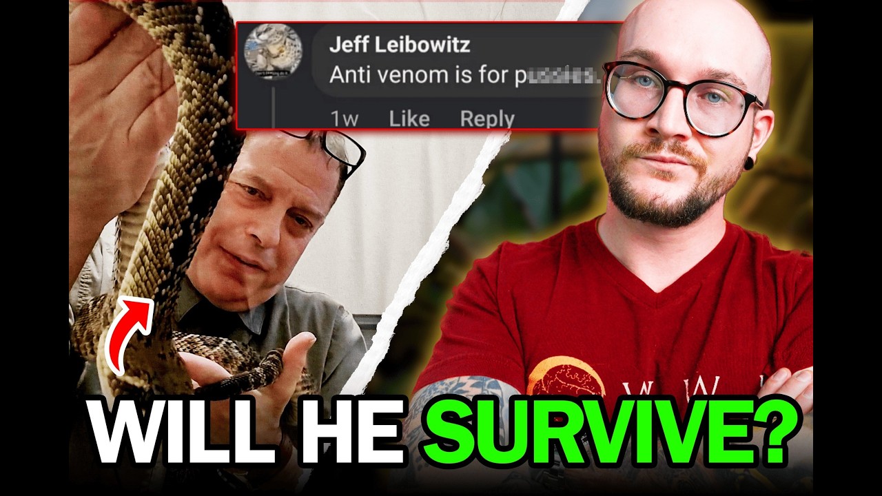 YouTuber ALMOST DIES Handling Worlds Most Venomous Snake!