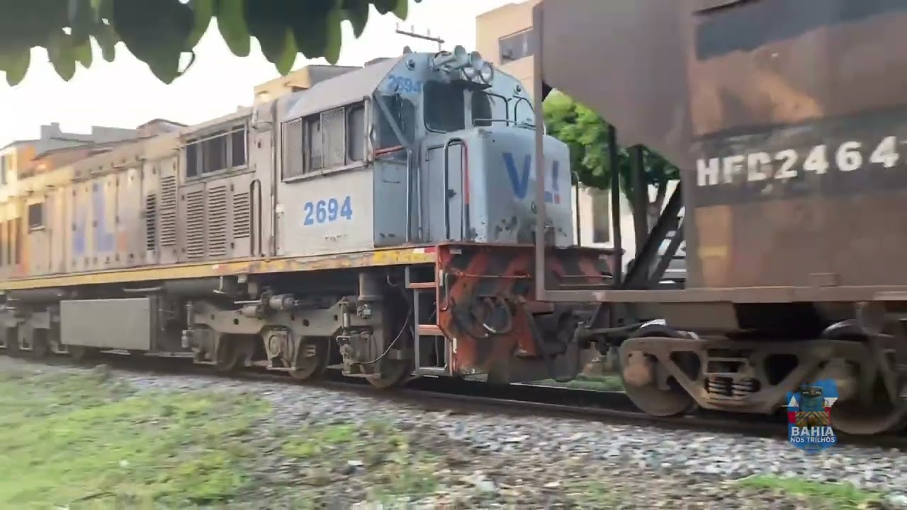 VL! - Corredor Minas-Bahia - Trem vazio no final de tarde! 