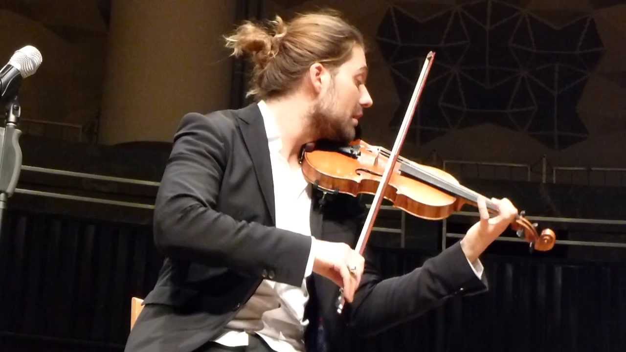 David Garrett Hannover Festival Strings Lucerne 27.04.13 Paganini Carnevale di Venezia