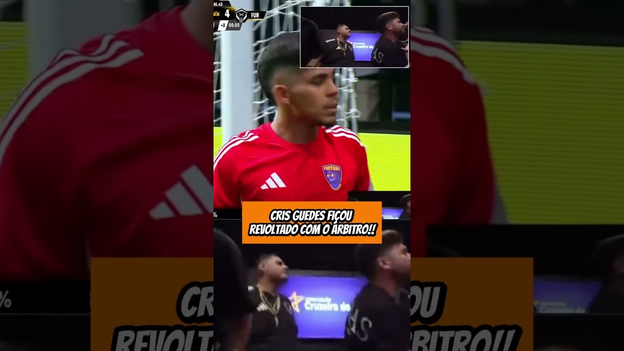 Cris Guedes ficou revoltado!! #diadefuria #furia #furiagg #furiaclips @Podpah Podcast @FURIA